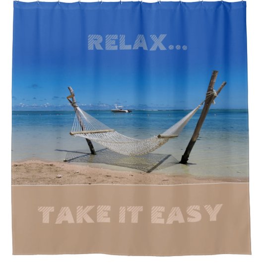 Rideaux De Douche Beach Hammock (Devant)