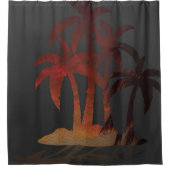Rideaux De Douche Beach Palm Trees (Devant)