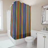 Rideaux De Douche Beach Stripes  (En situation)