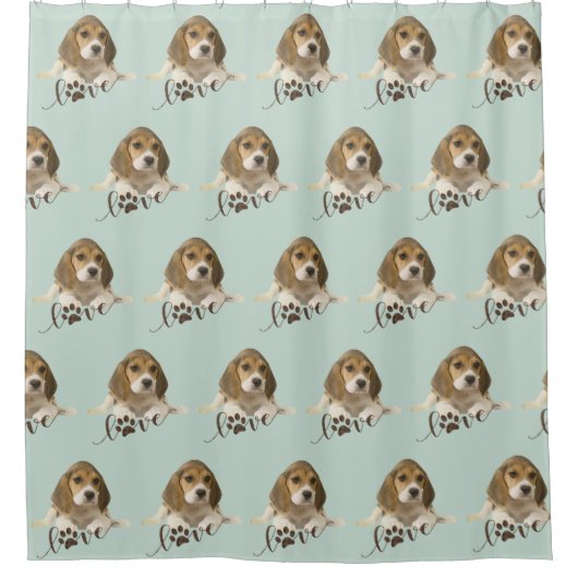 Rideaux De Douche Beagle (Devant)