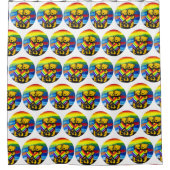 Rideaux De Douche Bears Love Couple LGBT Arc-en-ciel (Devant)