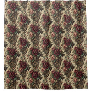 Rideaux De Douche Beastly Bouquet - Gothique victorien