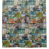 Rideaux De Douche Beau Art Impressionniste Élégant (Devant)