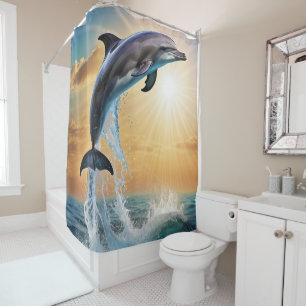 Rideaux De Douche Beau dauphin