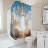 Rideaux De Douche Beau espace (En situation)