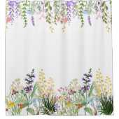 Rideaux De Douche Beau et élégant Fleur sauvage (Devant)