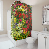 Rideaux De Douche Beau Jardin...... (En situation)