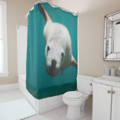 Rideaux De Douche Beau Lion de Mer (En situation)