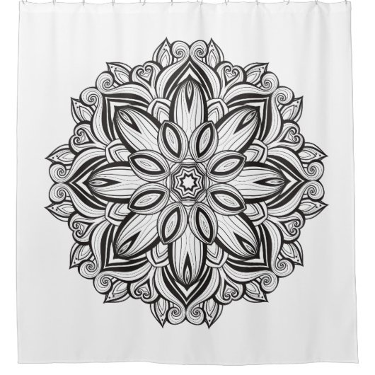 Rideaux De Douche Beau mandala (Devant)