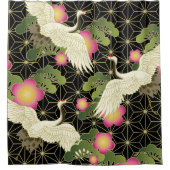 Rideaux De Douche Beau motif japonais (Devant)