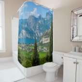 Rideaux De Douche Beau Paysage (En situation)