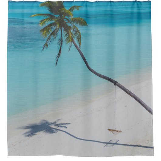 Rideaux De Douche Beau Paysage Marin (Devant)