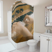 Rideaux De Douche Beau piano (En situation)