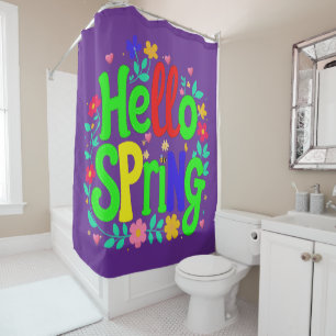 Rideaux De Douche beau printemps