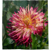 Rideaux De Douche Beauté florale canadienne, Chrysanthème orange (Devant)