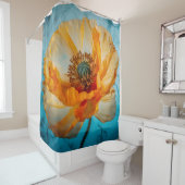 Rideaux De Douche Beauté orange (En situation)