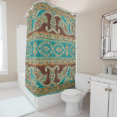 Rideaux De Douche Beautiful, arab, arabic, arabian, arabesque fabric (En situation)