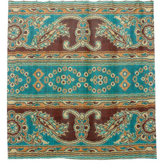 Rideaux De Douche Beautiful, arab, arabic, arabian, arabesque fabric (Devant)