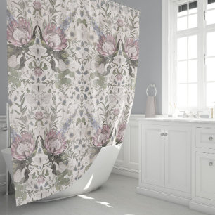 Rideaux De Douche Beautiful Butterflies Floral