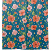 Rideaux De Douche Beautiful flower pattern  (Devant)