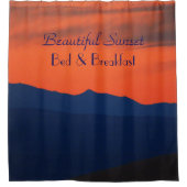 Rideaux De Douche Beautiful Red Sunset (Devant)