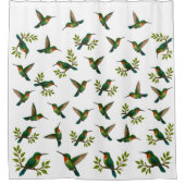 Rideaux De Douche Beaux colibris (Devant)