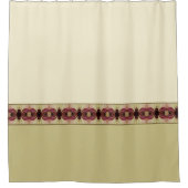 Rideaux De Douche Beige or bordeaux (Devant)