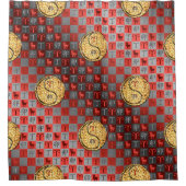 Rideaux De Douche Bélier & Lapin de Feu (Devant)