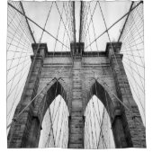 Rideaux De Douche Belle Brooklyn Bridge Closeup (Devant)