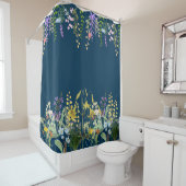 Rideaux De Douche Belle et élégante couette Fleur sauvage (En situation)