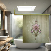 Rideaux De Douche Belle fleur de lotus