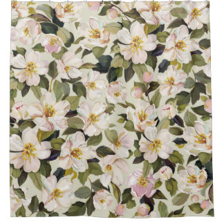 Rideaux De Douche Belle floraison printanière aux branches fleuries