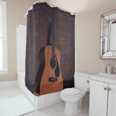 Rideaux De Douche Belle guitare (En situation)