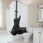 Rideaux De Douche Belle guitare (En situation)