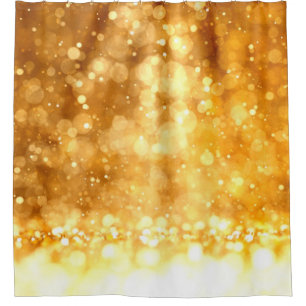 Rideaux De Douche Belle parties scintillant rouge doré de luxe arri