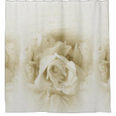 Rideaux De Douche Belle rose blanche (Devant)
