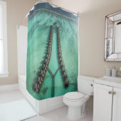 Rideaux De Douche Belle vie marine (En situation)