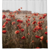 Rideaux De Douche belles fleurs de coquelicot (Devant)