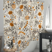Rideaux De Douche Berries d'automne et Feuilles