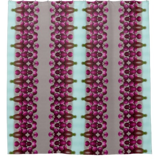 Rideaux De Douche Berries Ikat 2 (Devant)
