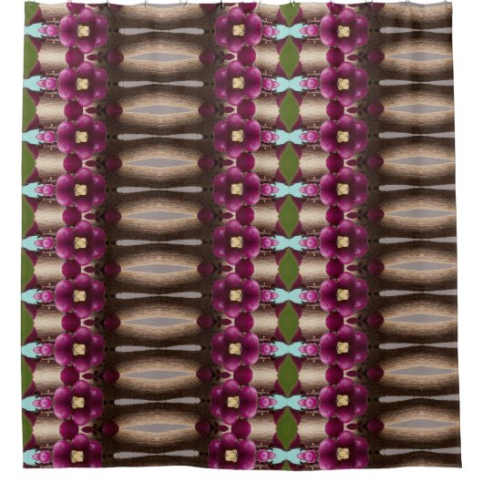 Rideaux De Douche Berries Ikat 4 (Devant)
