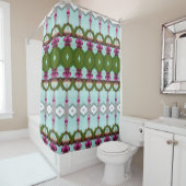 Rideaux De Douche Berries Ikat 6 (En situation)