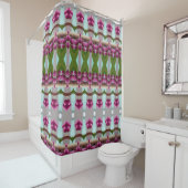 Rideaux De Douche Berries Ikat 7 (En situation)