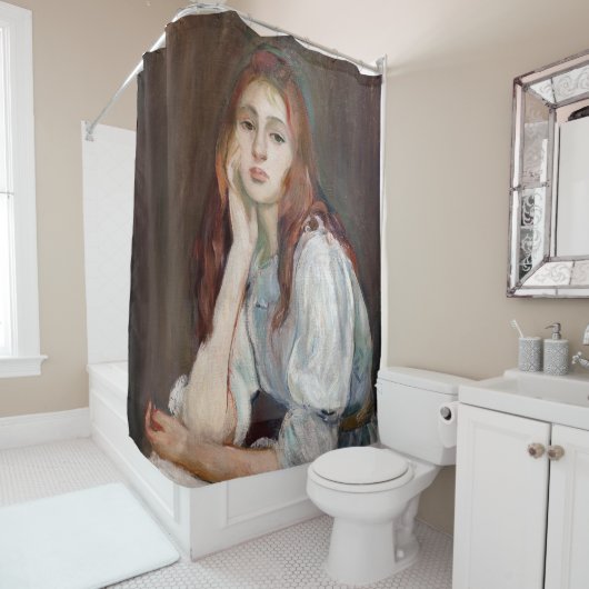 Rideaux De Douche Berthe Morisot - Julie Daydreaming (En situation)