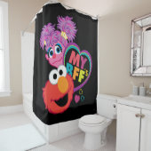 Rideaux De Douche BFF Abby et Elmo (En situation)