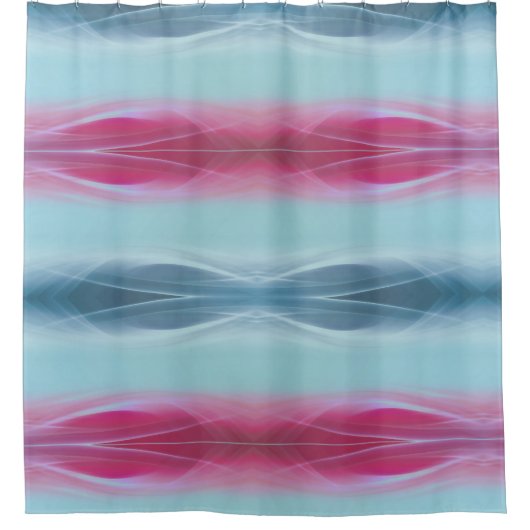 Rideaux De Douche Bicolor Abstrait (Devant)