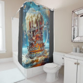 Rideaux De Douche Bières (En situation)