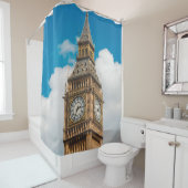 RIDEAUX DE DOUCHE BIG BEN LONDON (En situation)