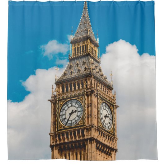 RIDEAUX DE DOUCHE BIG BEN LONDON (Devant)