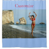 Rideaux De Douche Bikini Model Dancing Thunder_Cove (Devant)